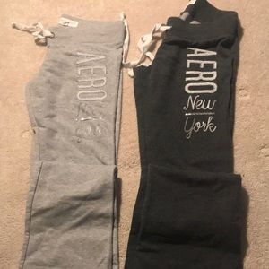 Lot is 2 pairs sweatpants